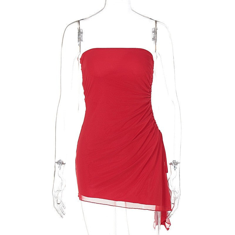 Virelle Backless Tube Dress