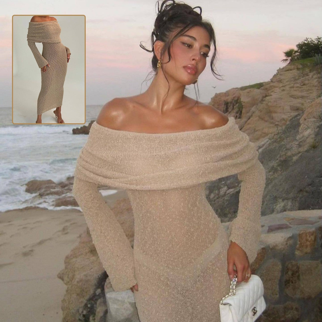 Alira One-Shoulder Maxi Dress