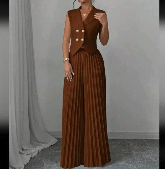 Noira Pleated Power Set
