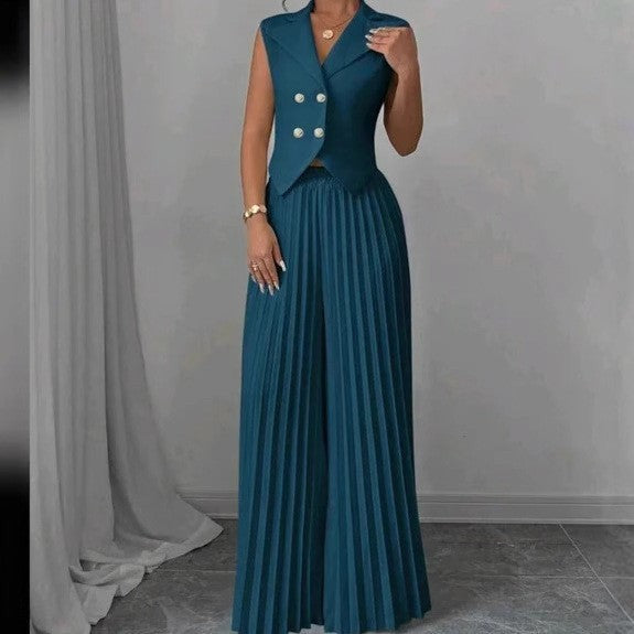 Noira Pleated Power Set