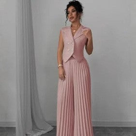 Noira Pleated Power Set