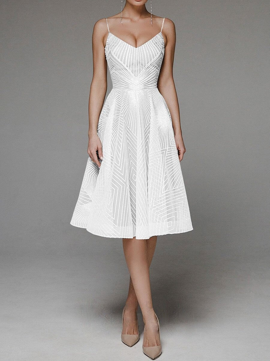 Serelina Embroidered Slip Dress