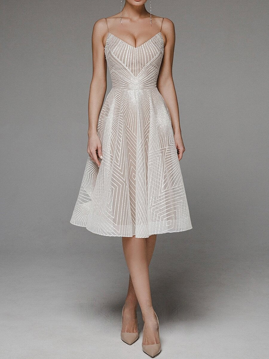 Serelina Embroidered Slip Dress