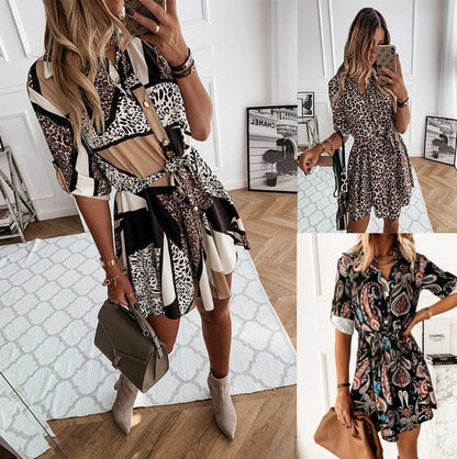 Solayne Vintage Mini Dress