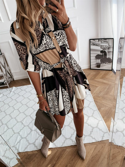Solayne Vintage Mini Dress