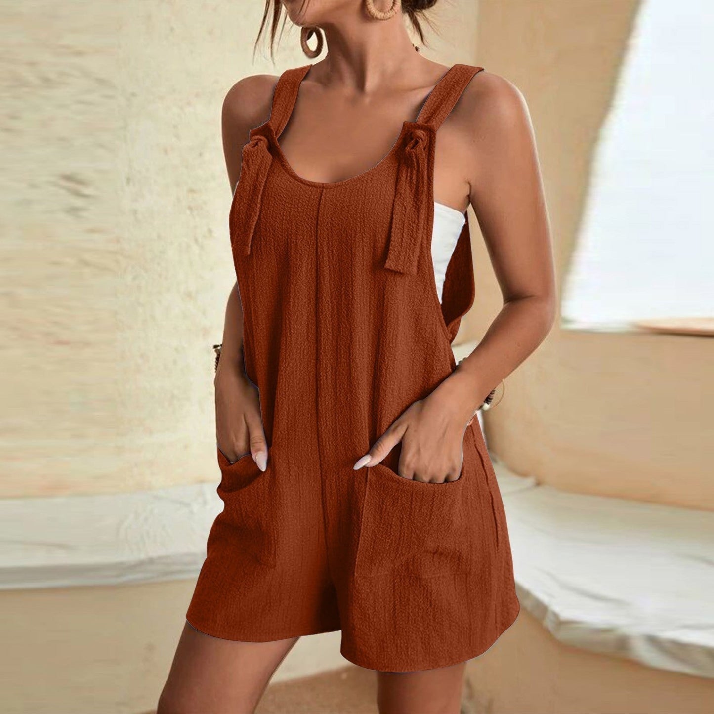 Telya Casual Pocket Jumpsuit