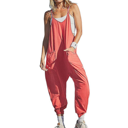 Vionna Zip Pocket Jumpsuit