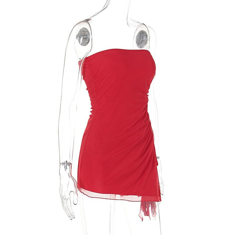 Virelle Backless Tube Dress
