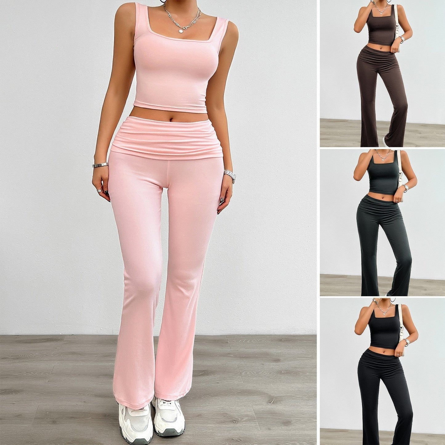Zahira Sleek Vest Set