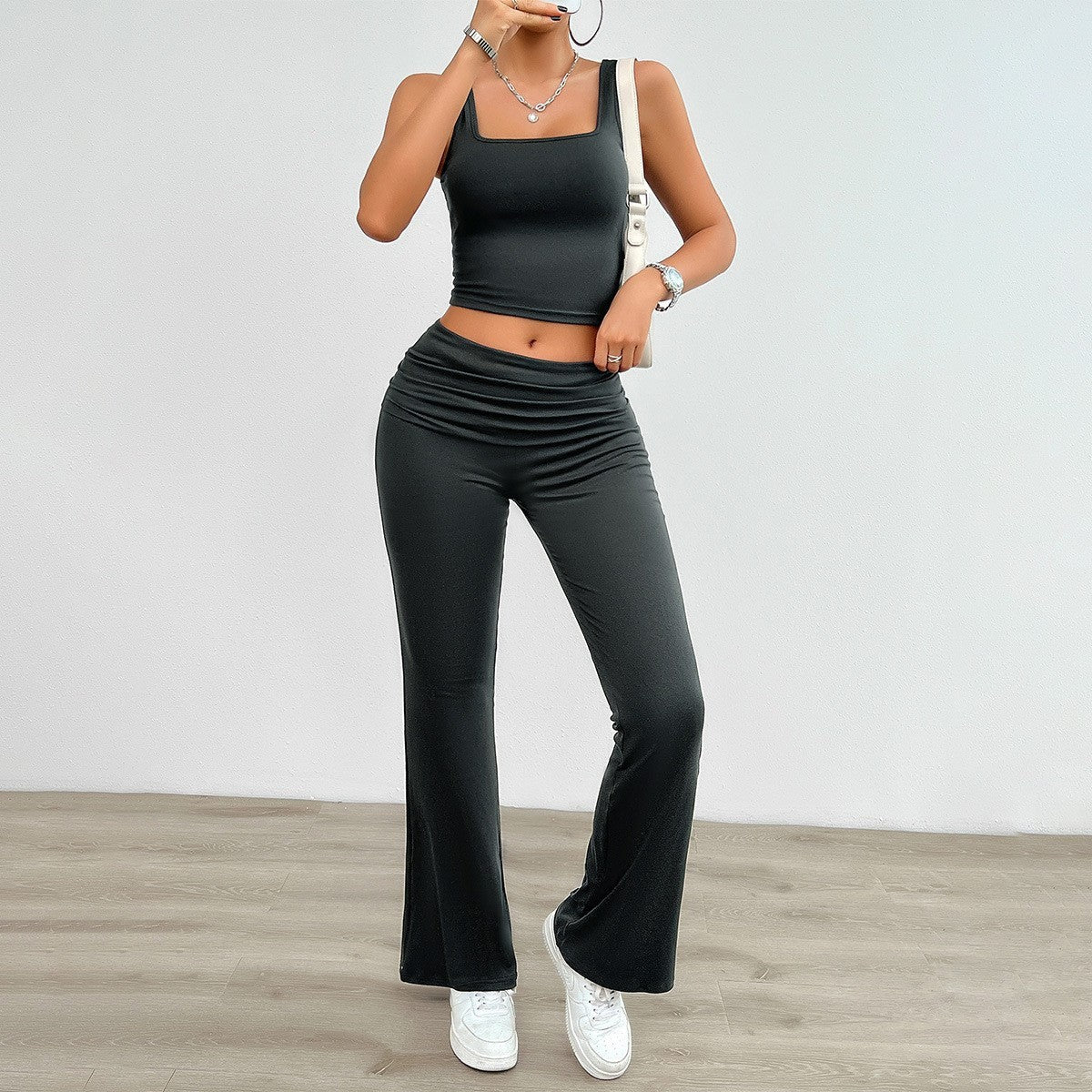 Zahira Sleek Vest Set